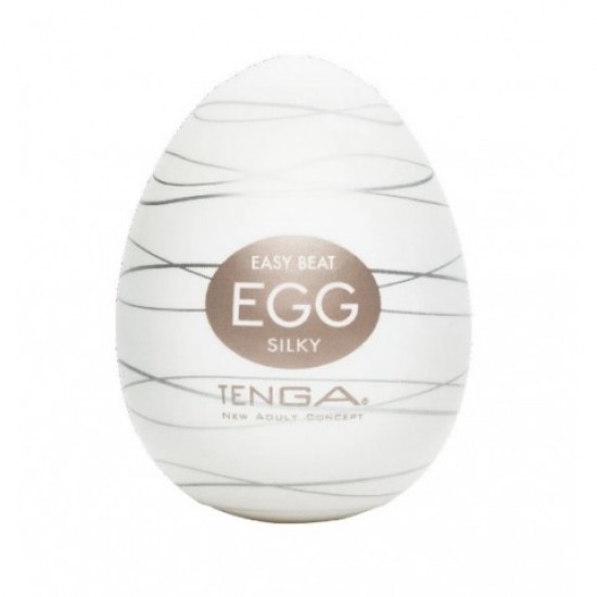 Мастурбатор TENGA EGG SILKY, шелковая текстура