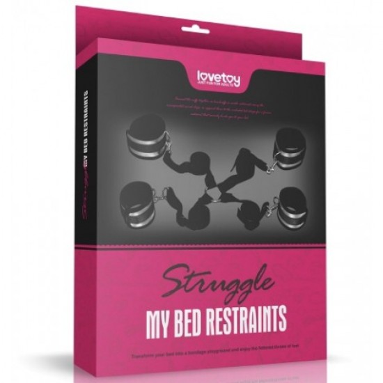 Оковы для рук и ног "MY BED RESTRAINTS"