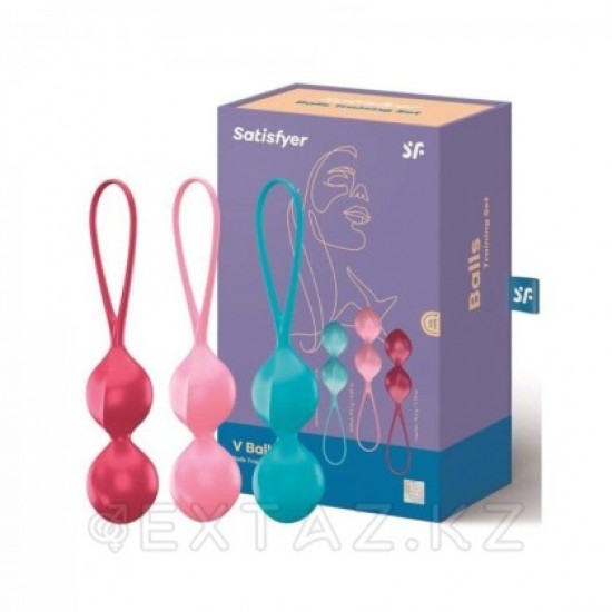 Вагинальные шарики Satisfyer V Balls (набор из 3шт.)