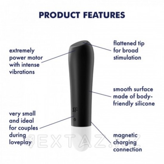 Мини-вибратор Satisfyer Ultra Power Bullet 2 черный