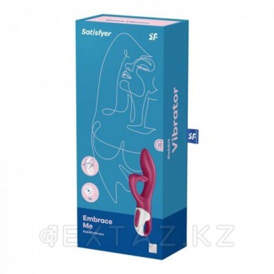 Вибратор-кролик Embrace me berry Satisfyer