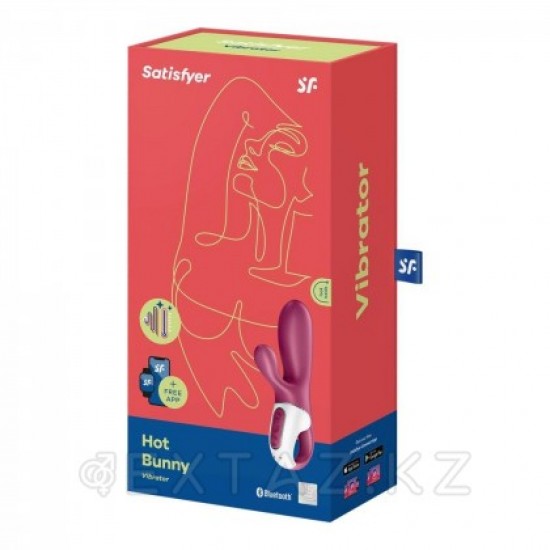 Вибратор-кролик Hot Bunny Connect App Satisfyer