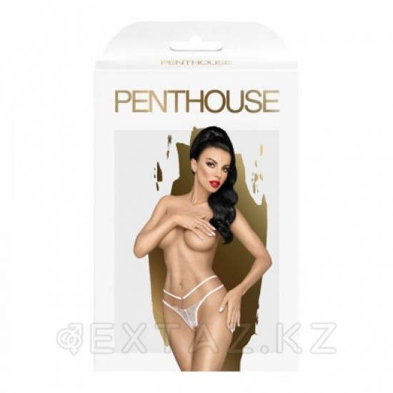 Стринги "Open secret" от Penthouse (S/M) светло-розовые