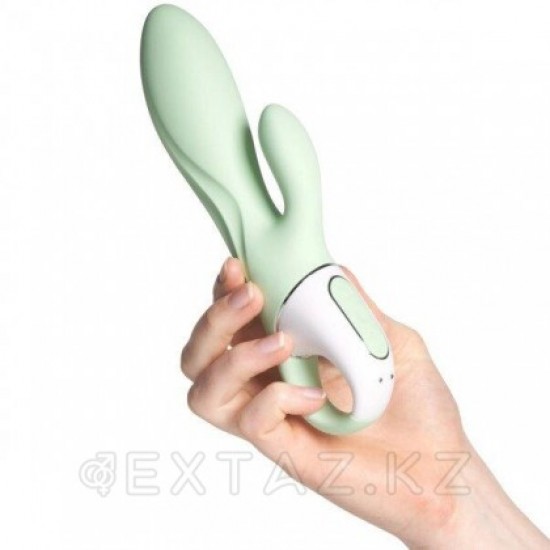 Вибратор-кролик Air pump bunny Satisfyer (мятный)