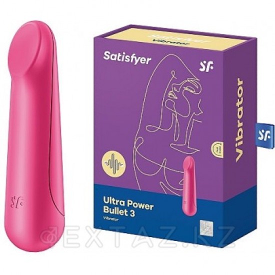 Мини-вибратор Satisfyer Ultra Power Bullet 3 красный