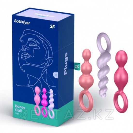 Набор анальных игрушек Booty Call Satisfyer цветные