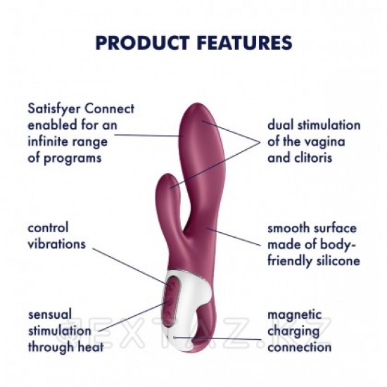 Вибратор Satisfyer Heated Affair Connect App