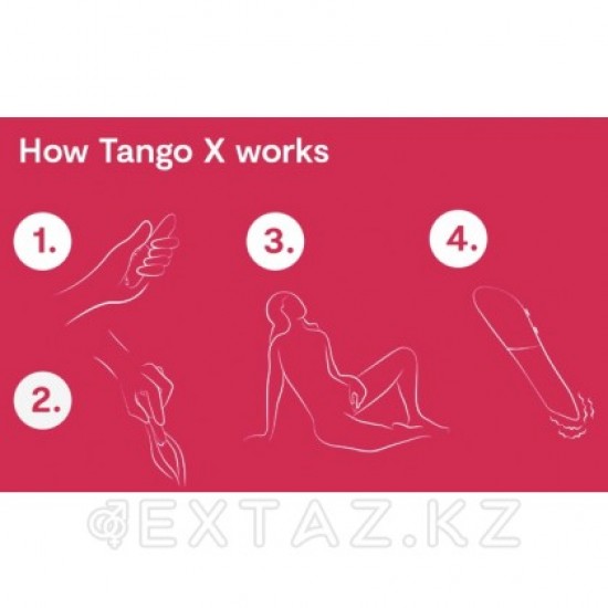 WE-VIBE Вибратор Tango X вишнёвый