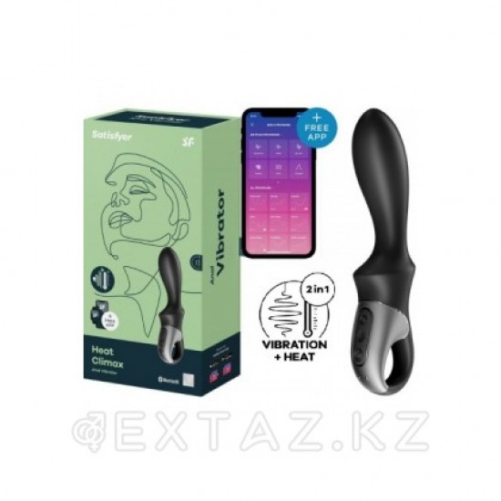 Смарт вибратор с подогревом Heat Climax Connect App Satisfyer