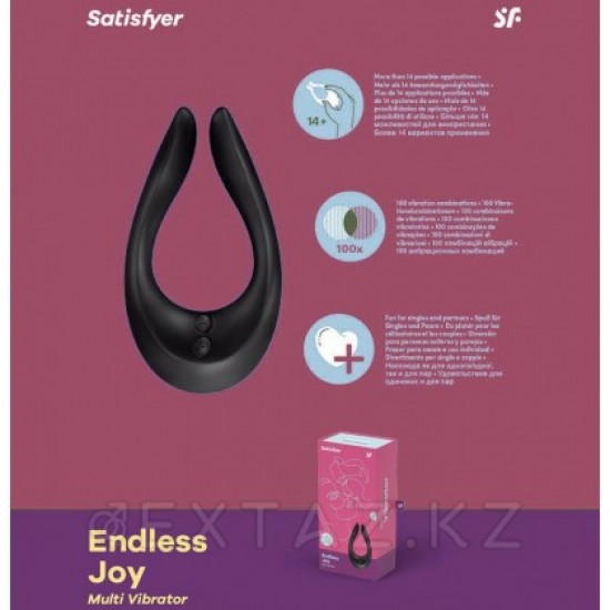 Вибратор для пар Satisfyer Endless Joy черный