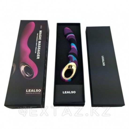 Вибратор LEALSO Magic Vibrator (черный, голубой, фиолетовый, розовый)