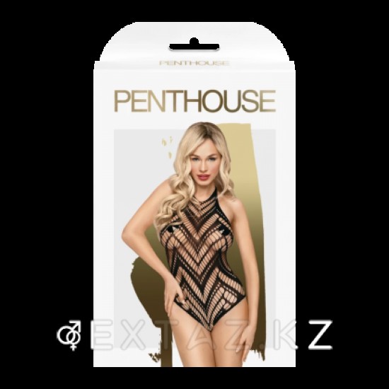 Бодисетка "Go hotter" черная от Penthouse (XL)