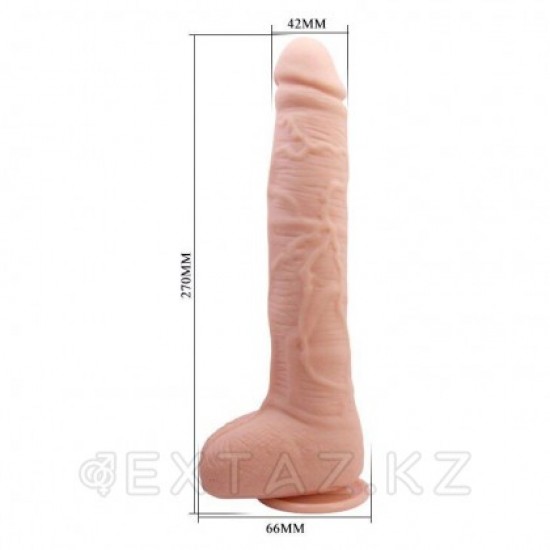 Фаллоимитатор на присоске "Beautiful Dick Dildo" (27*4,2 см)