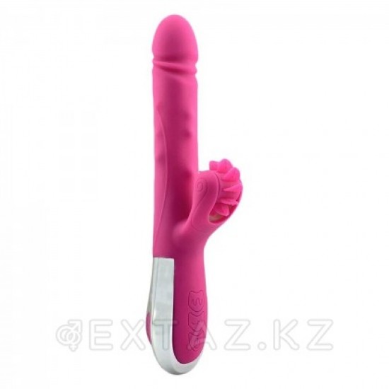 Вибратор с клиторальным стимулятором Lealso Rolling vibrator (25,5*3,6)