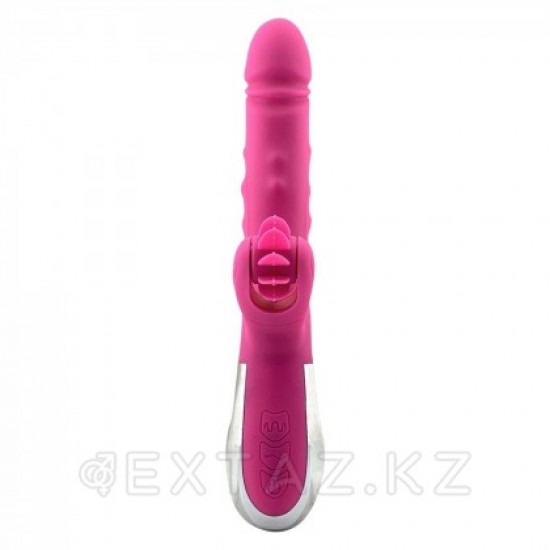 Вибратор с клиторальным стимулятором Lealso Rolling vibrator (25,5*3,6)