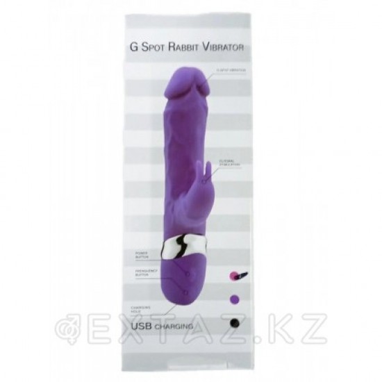 Вибратор-кролик G-spot rabbit vibrator фиолетовый