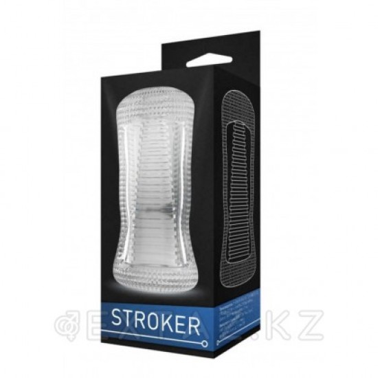 Мастурбатор двухсторонний STROKER 1 прозрачный (12,5*6,2 см.)