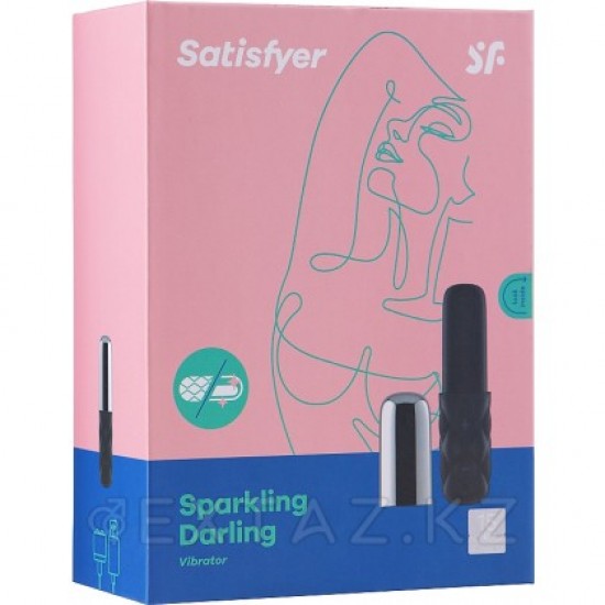 Мини вибратор SATISFYER MINI SPARKLING DARLING