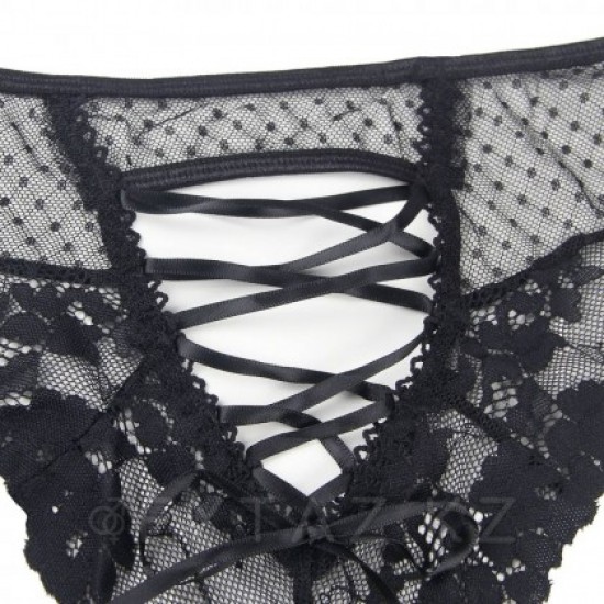 Трусики на высокой посадке Lace Strappy (размер 3XL)