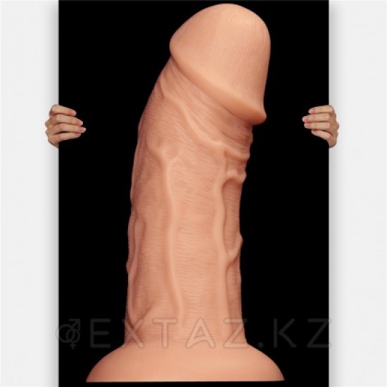 Фаллоимитатор на присоске Realistic Curved Dildo (24 см)