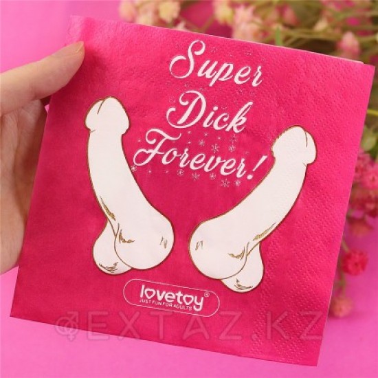 Салфетки для вечеринки Super Dick Forever (10 шт)