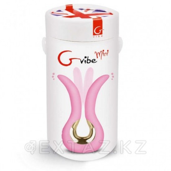 Инновационный вибратор Gvibe Mini (ex. Fun Toys), 10,5 см розовый