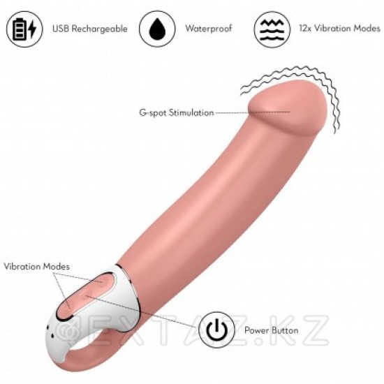 Вибратор для точки G Satisfyer Vibes - Master 23.5 см