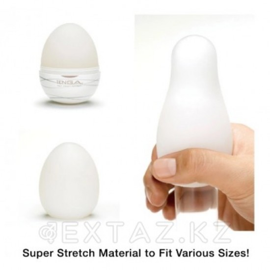 Мастурбатор TENGA EGG SILKY, шелковая текстура