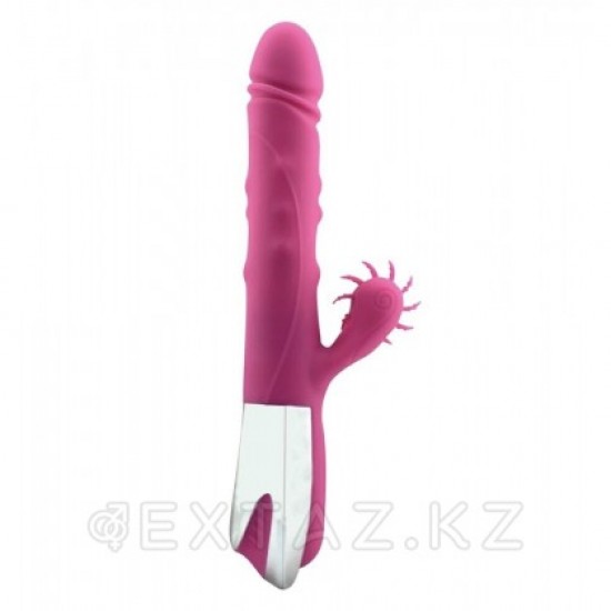 Вибратор с клиторальным стимулятором Lealso Rolling vibrator (25,5*3,6)