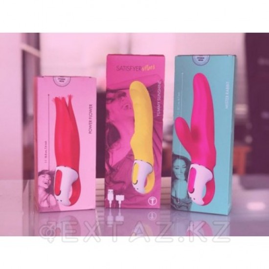 Вибратор-кролик Satisfyer Vibes - Mr. Rabbit, 22 см