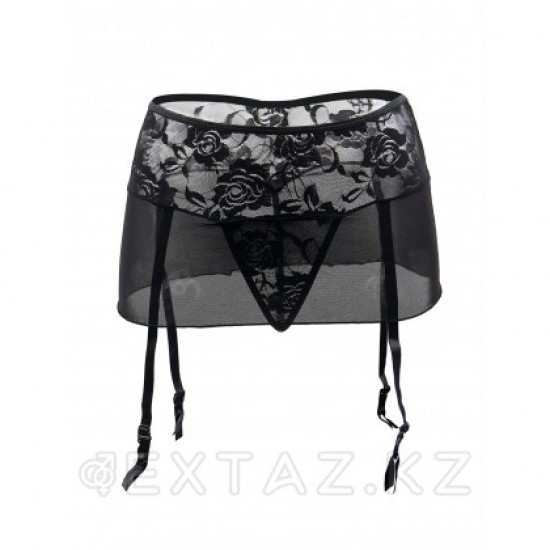 Пояс для чулок Sexy Lace Black (XL)